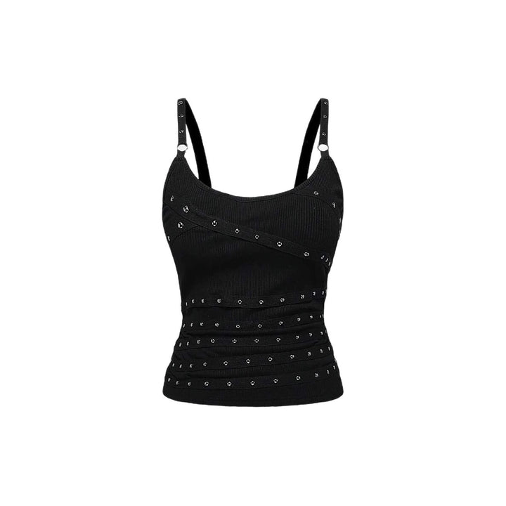 Damen Raffiniertes Top mit Elastananteil und funkelnden Details Echo Archiv