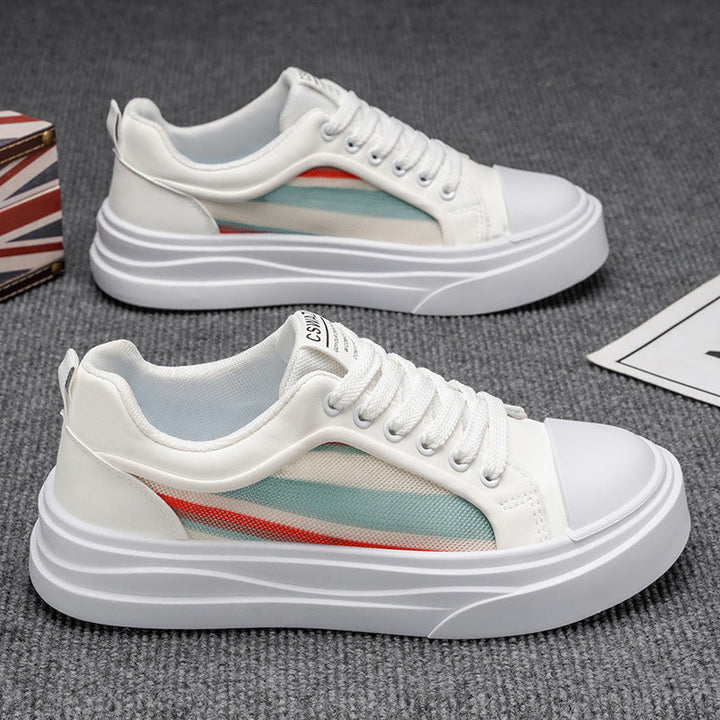 Damen Chunky Sneakers mit atmungsaktiven Einsätzen und modischen Designelementen Echo Archiv