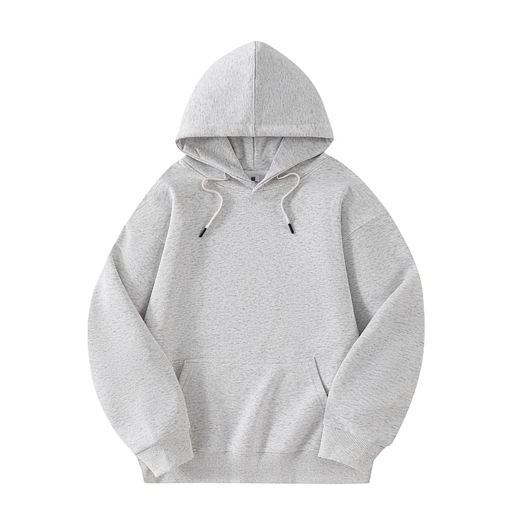 Unisex Minimalistischer Oversize-Kapuzenpullover mit French‑Terry-Qualität und verstärkten Nähten Echoarchiv