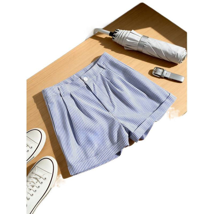 Damen Shorts mit gestreiftem Design und bequemer Passform Echo Archiv