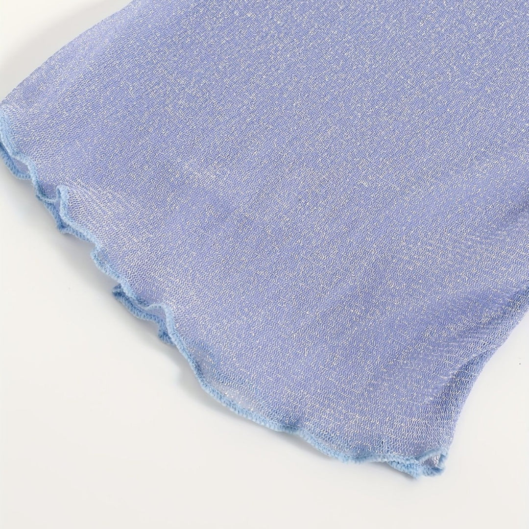 Damen Strandoberteil mit glitzerndem Material Echo Archiv