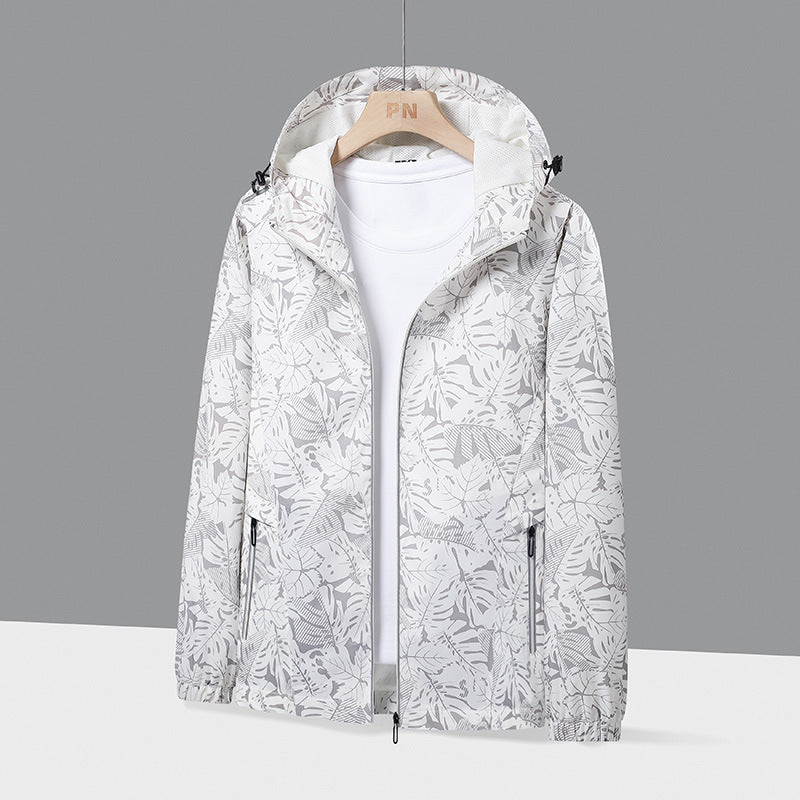 Herren Leichte Outdoor-Jacke mit Kapuze Echo Archiv