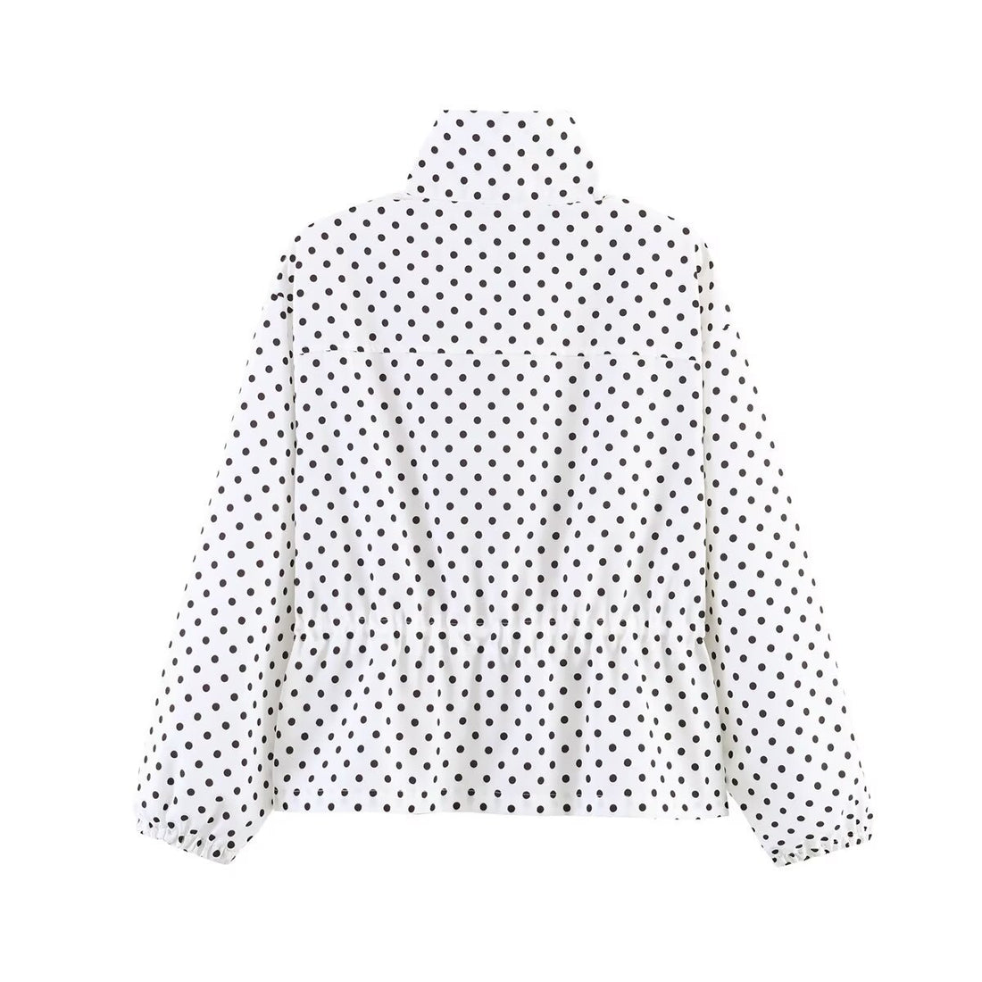 Damen Leichte gesteppte Blousonjacke mit Stehkragen und Gummibündchen Echoarchiv