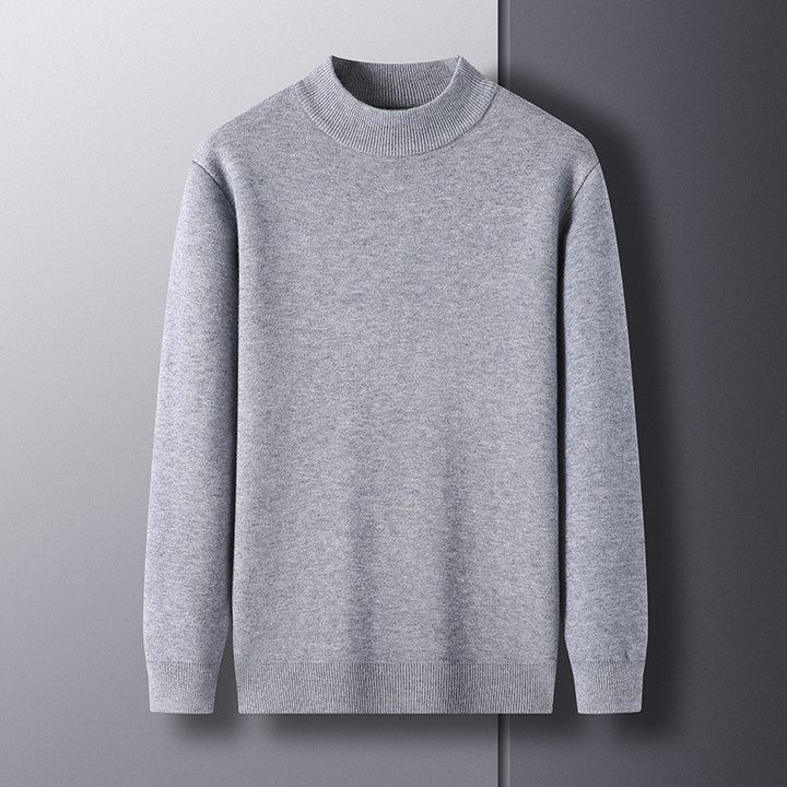 Herren Feiner Rollkragenpullover aus hochwertiger Baumwollmischung Echoarchiv