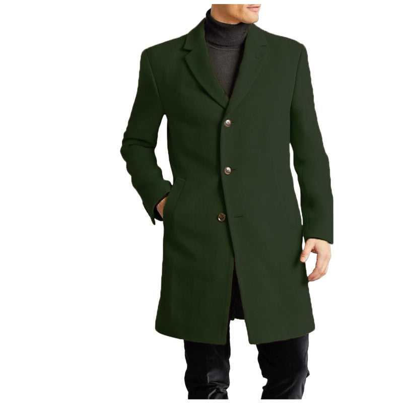 Herren eleganter Woolcoat Echoarchiv 1760892376