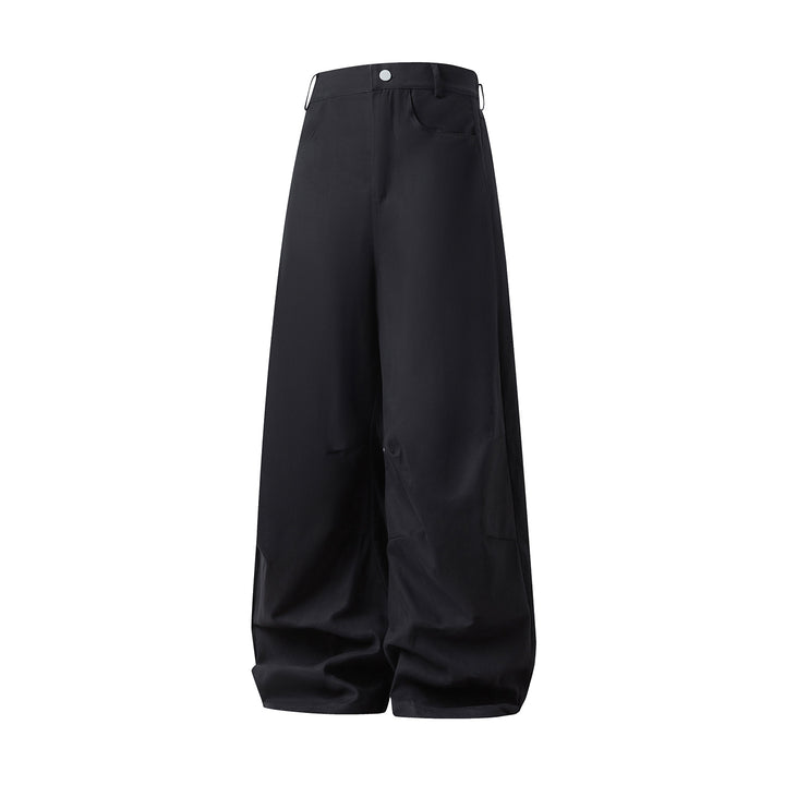 Damen Weite High‑Waist Palazzo‑Hose mit extra weitem Bein und Nahtpaneelen Echo Archiv