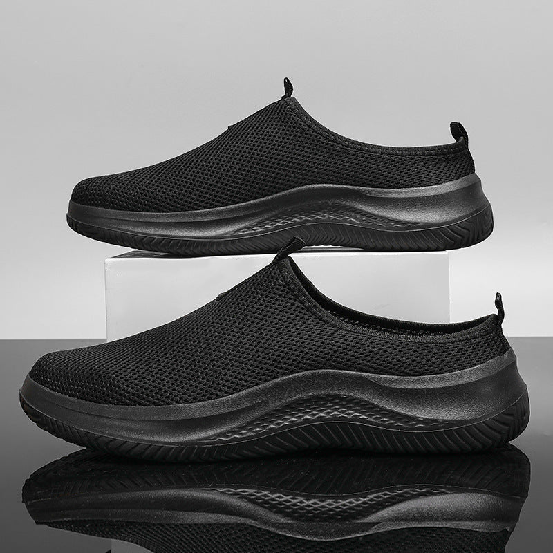 Unisex nan leichter Netzgewebe-Schlupf-Sneaker mit atmungsaktivem Obermaterial, dämpfender EVA-Zwischensohle und rutschfester Profilsohle Echo Archiv