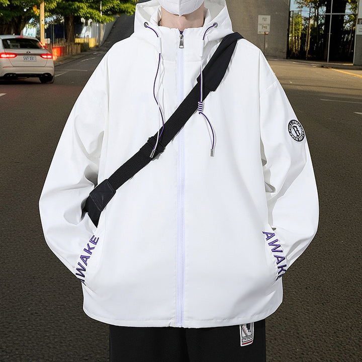 Unisex Freizeitjacke mit wasserdichten Eigenschaften und praktischen Taschen Echoarchiv