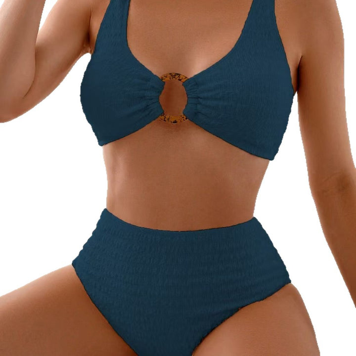 Damen Hochgeschlossene Bademode mit Schnitt und Detail Echo Archiv
