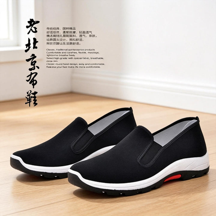 Herren Bequeme Slip-On Sneakers Echoarchiv 1788175413