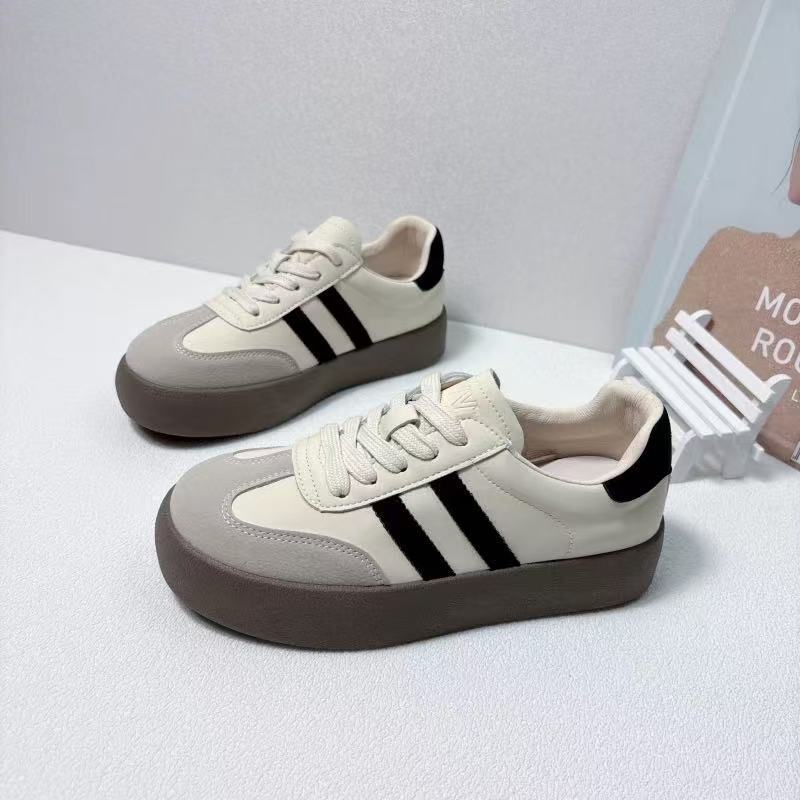 Damen Plateausneakers mit eleganter Oberflächenstruktur und rutschfester Sohle Echo Archiv