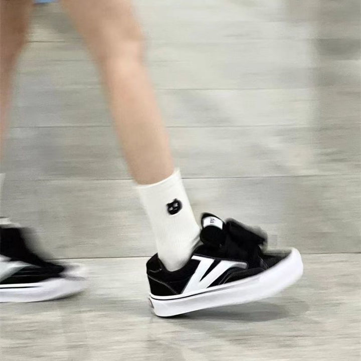 Damen modische Sneaker mit hoher Sohle Echo Archiv