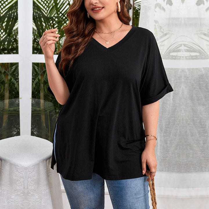 Damen V-Ausschnitt T-Shirt Echo Archiv