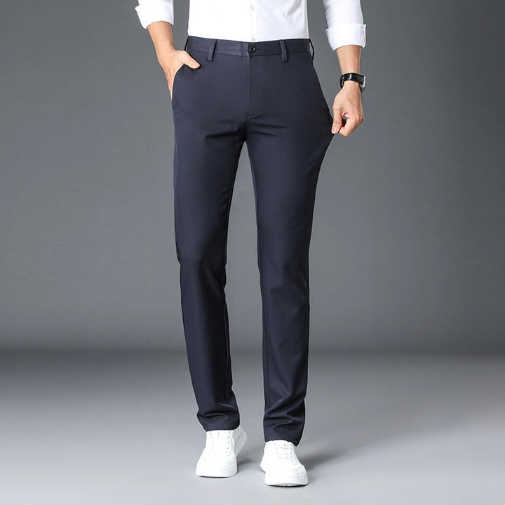 Herren Chino-Anzughose mit Stretch – Alveron