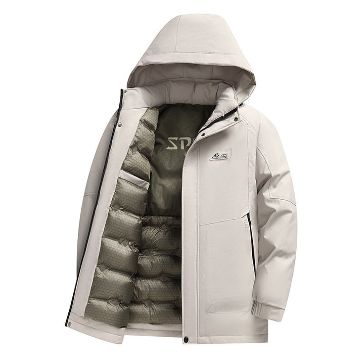 Herren Wasserfeste Winterjacke Echo Archiv