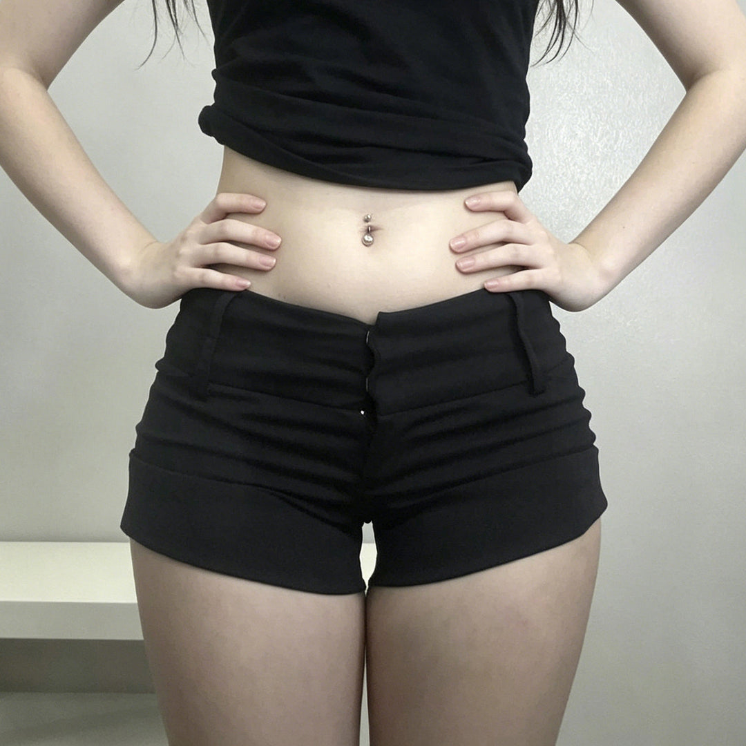 Damen elegante Tailored Shorts Echo Archiv