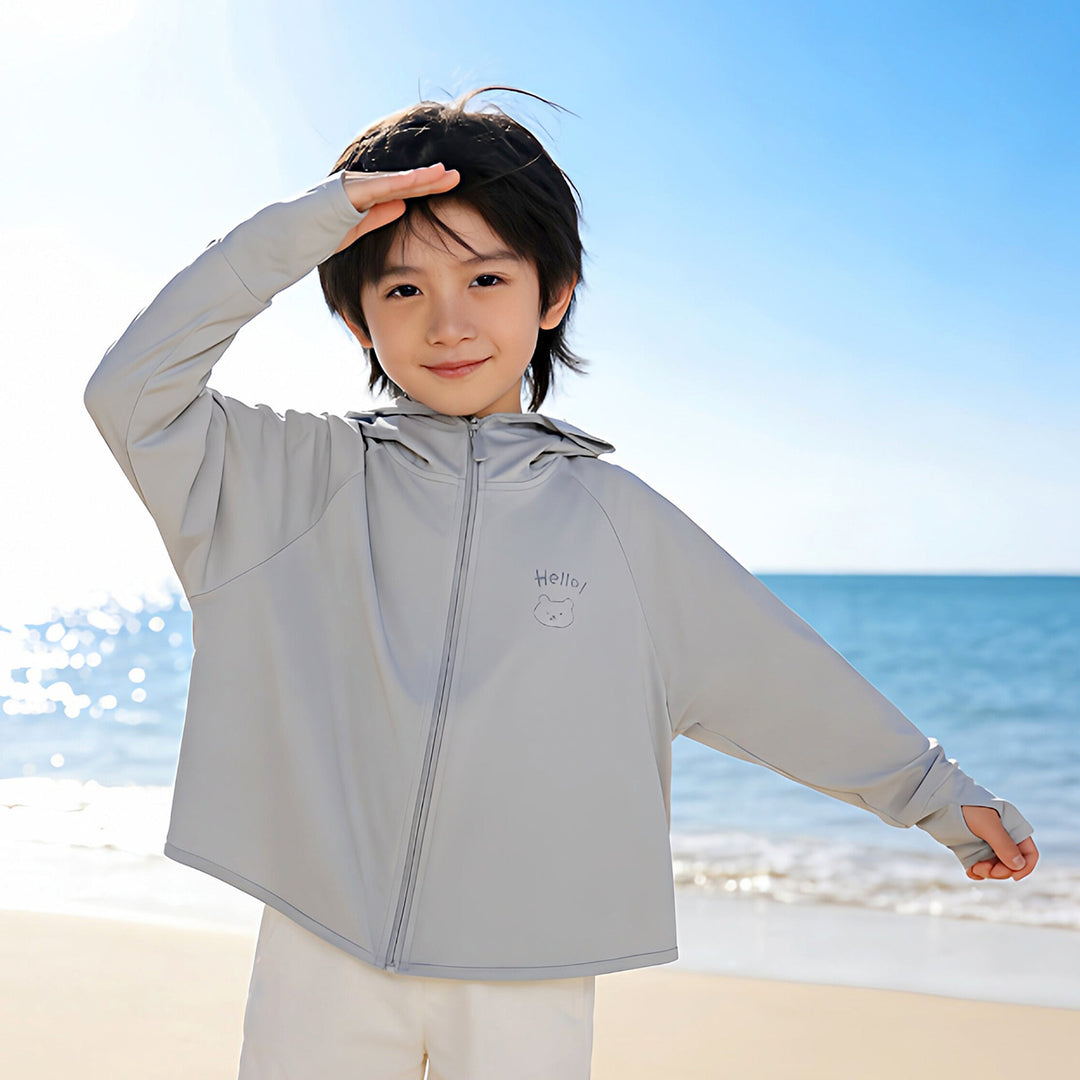 Jungen UV-Schutz Kapuzenjacke Echo Archiv