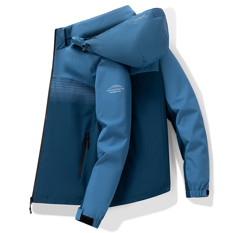 Herren Multifunktionale Outdoorjacke mit abnehmbarer Kapuze Echo Archiv