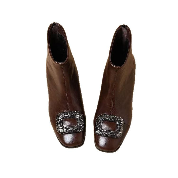 Damen Elegante Stiefeletten mit Glitzer-Applikationen Echo Archiv