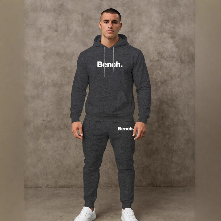 Herren Sportliches Hoodie- und Jogginghosen-Set Echoarchiv