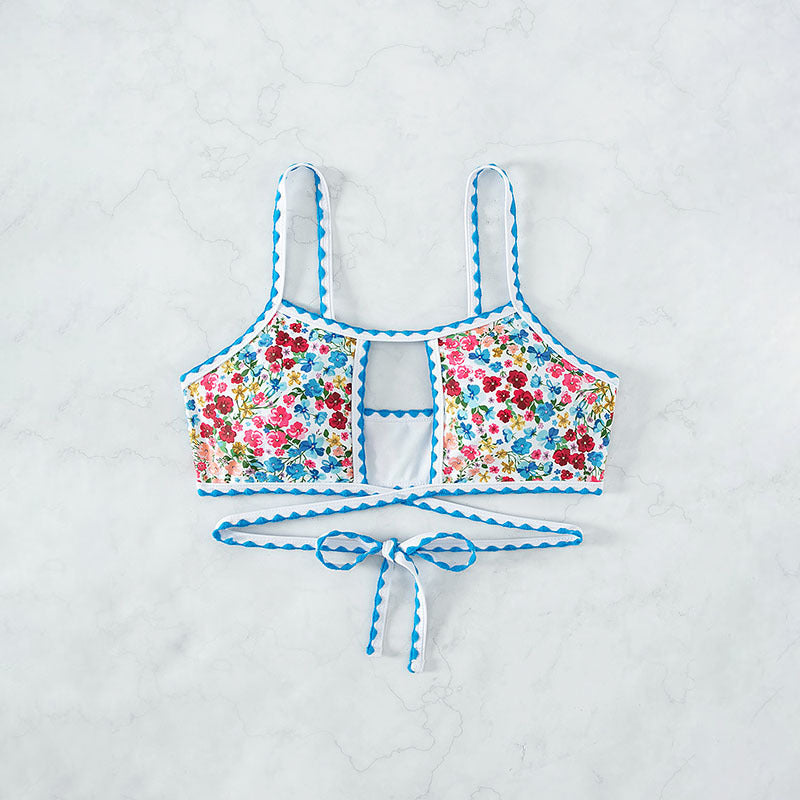 Damen Crop-Top Bikinioberteil Echo Archiv