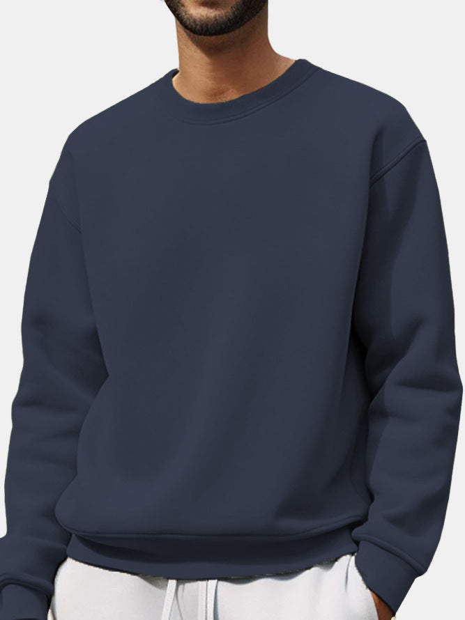Herren lässiger Sweatpullover mit überschnittenen Schultern Echoarchiv