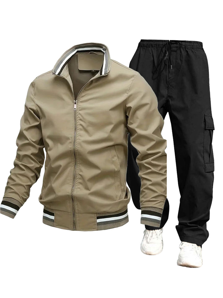 Herren Sportliche Jacke und Cargo-Hosen Echo Archiv