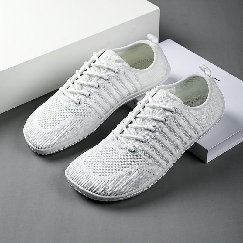 Unisex nan atmungsaktive Strick-Sneaker mit Gedächtnisschaum-Innensohle und flexibler Gummi-Laufsohle Echo Archiv