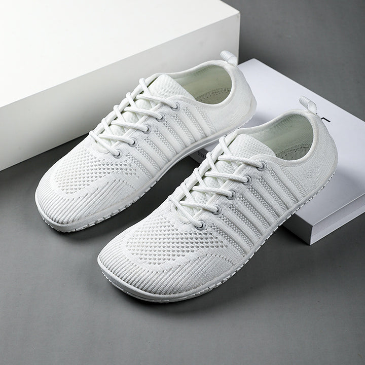 Unisex nan atmungsaktive Strick-Sneaker mit Gedächtnisschaum-Innensohle und flexibler Gummi-Laufsohle Echo Archiv