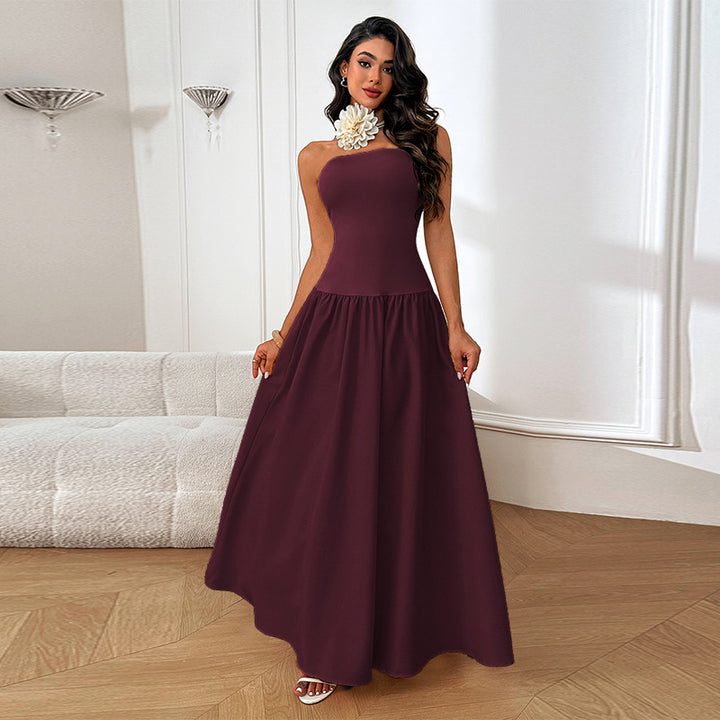 Damen Elegantes Maxikleid mit floralem Akzent Echo Archiv