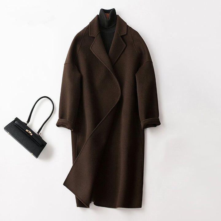 Damen Modischer Oversized-Mantel Echoarchiv