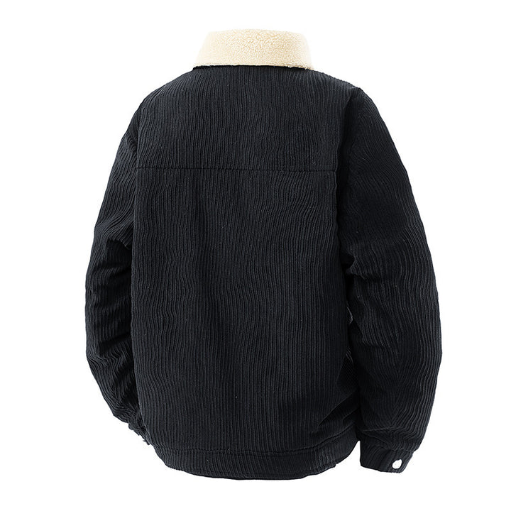 Herren modische Utility-Jacke mit Teddy-Kragen Echo Archiv