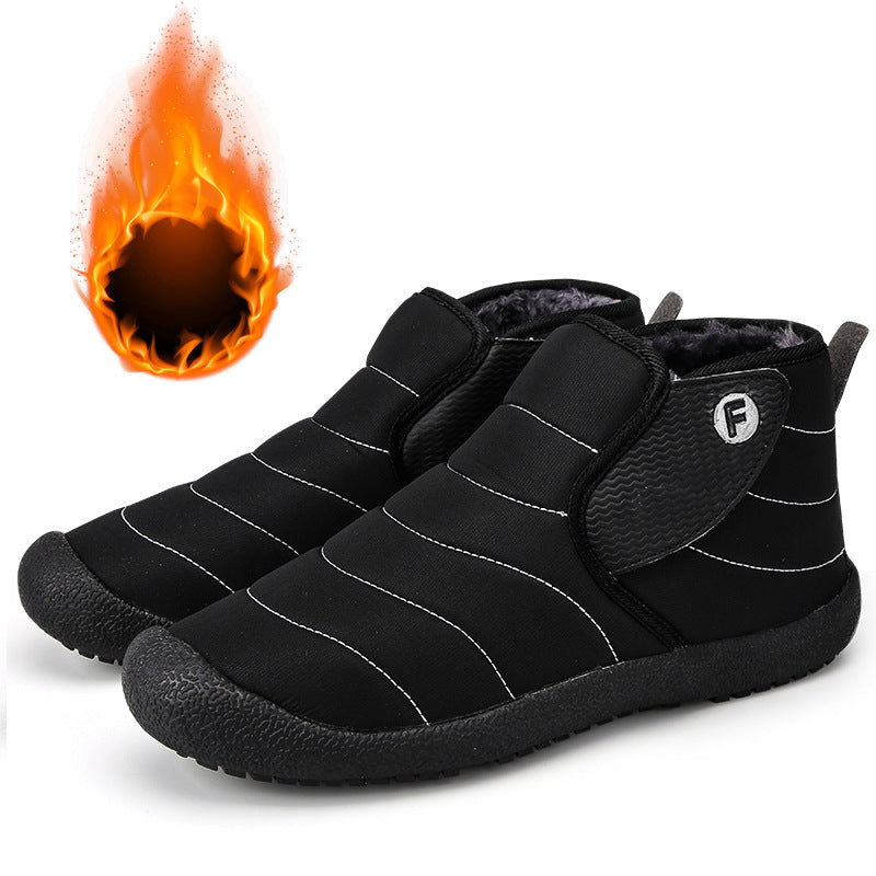 Damen Gefütterte Thermo-Hausschuhe als Outdoor‑Schlupfboots mit Kunstfellfutter und rutschfester Gummisohle Echo Archiv
