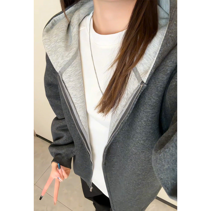 Damen Modische und funktionale Kapuzenjacke Echo Archiv