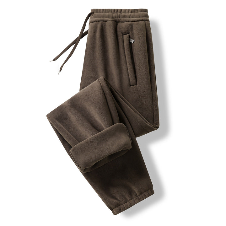 Herren Thermo-Fleece-Jogginghose mit angerauter Innenseite und Kordelbund Echoarchiv