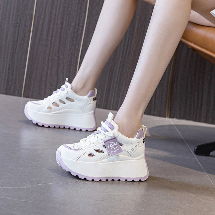 Damen Chunky Sneakers mit atmungsaktiver Mesh-Oberfläche und innovativer Dämpfung Echo Archiv