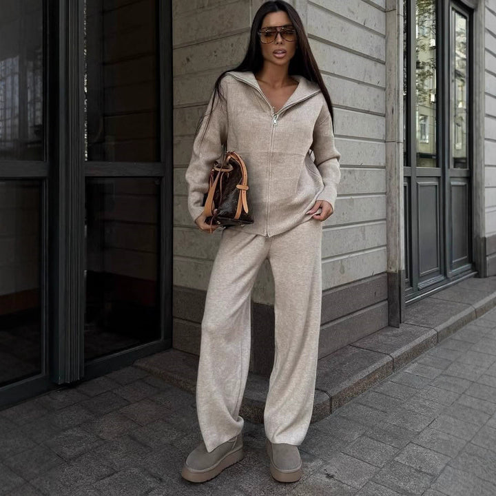 Damen Sportlicher Reißverschluss-Pullover Echo Archiv