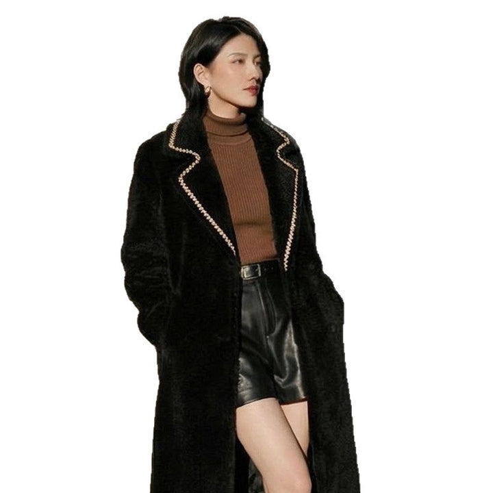 Damen Eleganter und warmer Überziehmantel Echo Archiv
