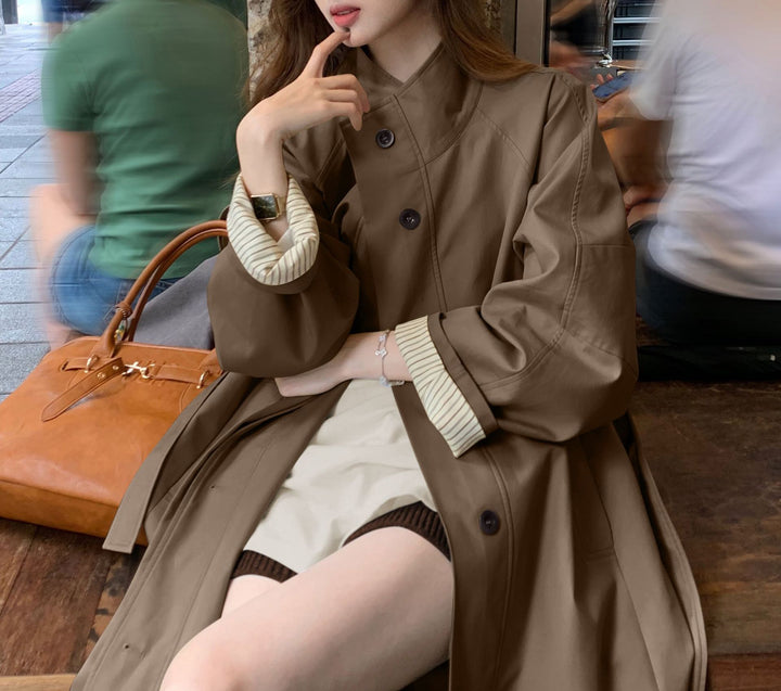 Damen Modische und elegante Übergangsjacke Echoarchiv
