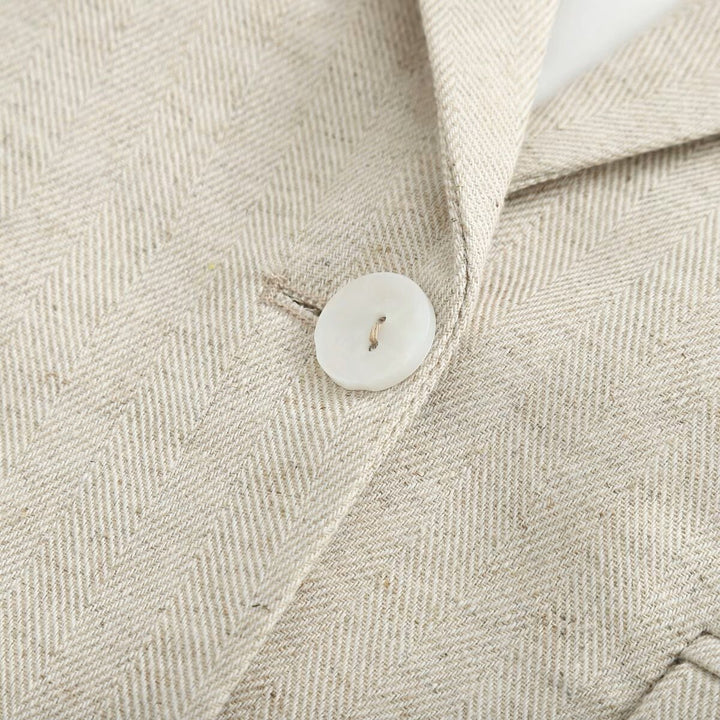 Damen Kurzblazer im Cropped‑Schnitt mit Reverskragen und Pattentaschen Echo Archiv
