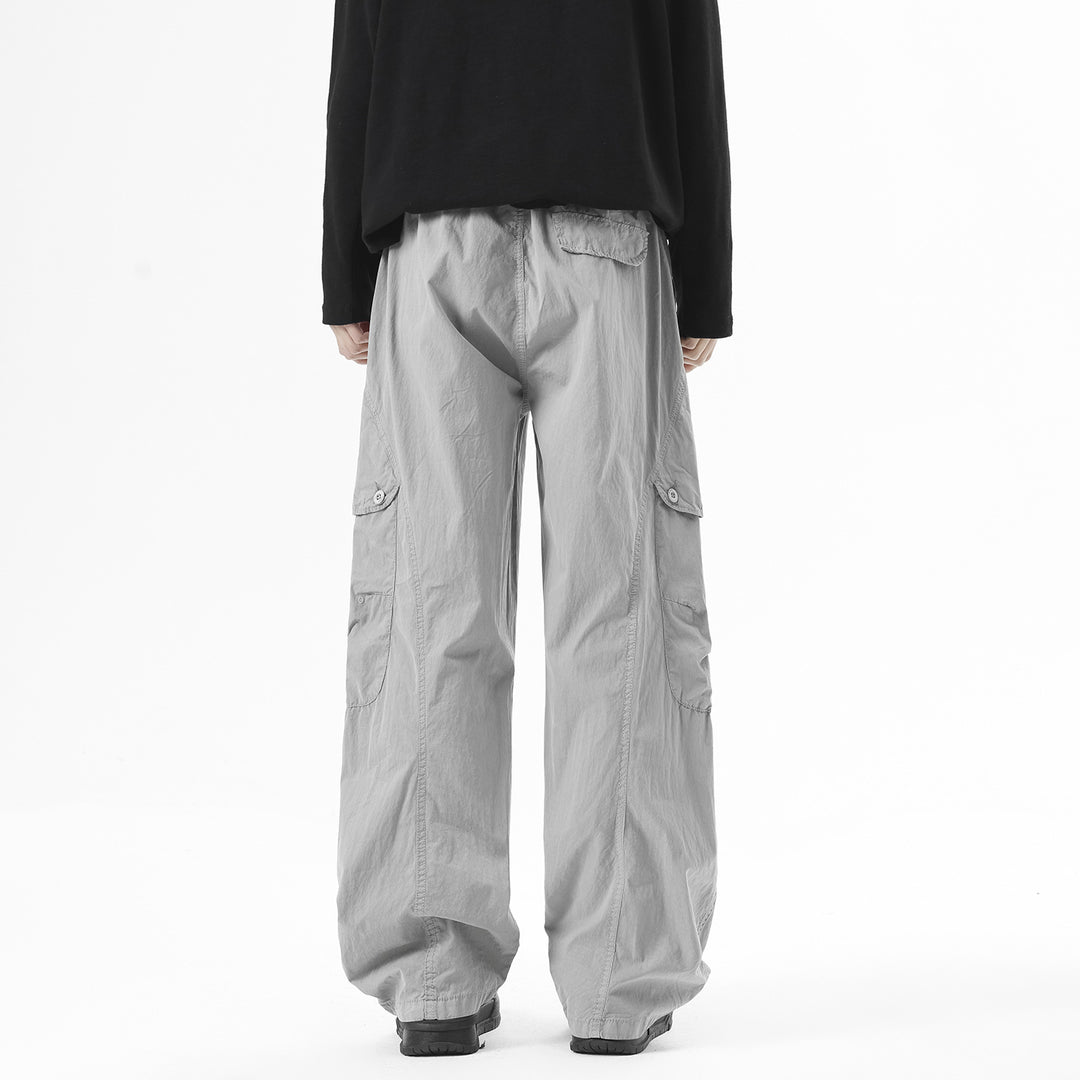 Herren weite technische Cargohose mit Mehrfachtaschen Echo Archiv