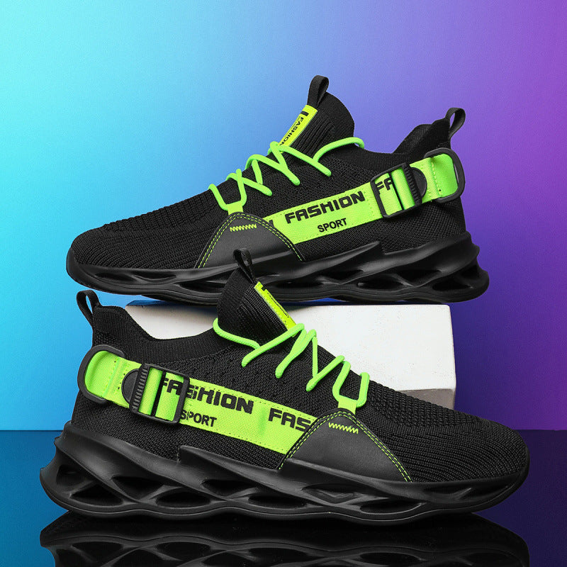 Unisex Strick-Sockensneaker mit gelochter Waben-Luftsohle Echoarchiv