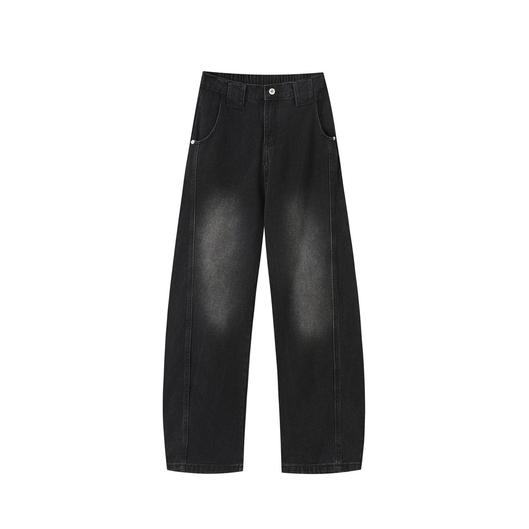 Damen Weit geschnittene High-Waist Hose Echo Archiv
