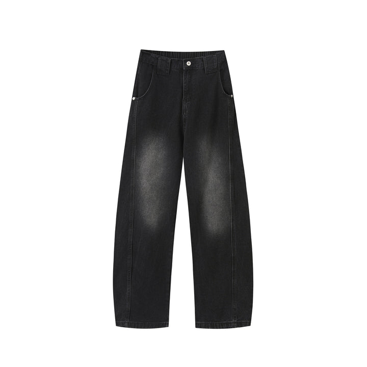 Damen Weit geschnittene High-Waist Hose Echo Archiv