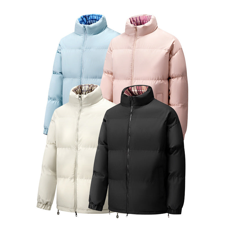 Damen Wattierte Stehkragen-Übergangsjacke mit Thermofüllung & verstellbarem Saum Echoarchiv
