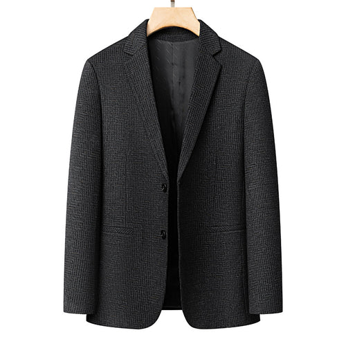 Herren eleganter Blazer mit strukturiertem Design Echoarchiv