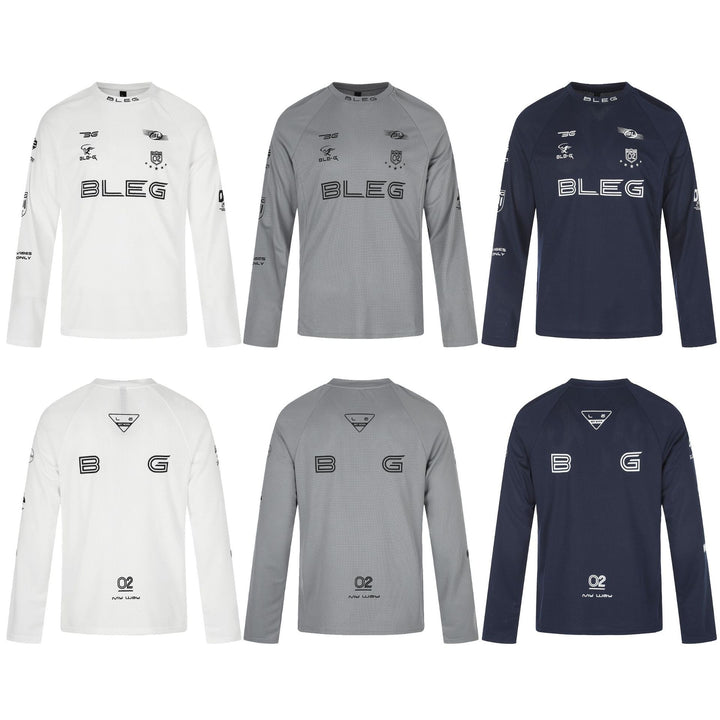 Unisex Leichtes Funktions-Langarmshirt mit Raglanärmeln und atmungsaktiver Waffelstruktur Echoarchiv