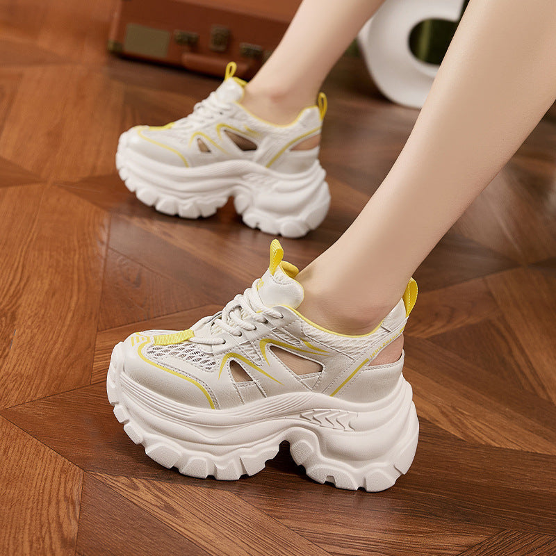 Damen Chunky Sneakers mit atmungsaktiver Netzstruktur und komfortabler Dämpfung Echo Archiv