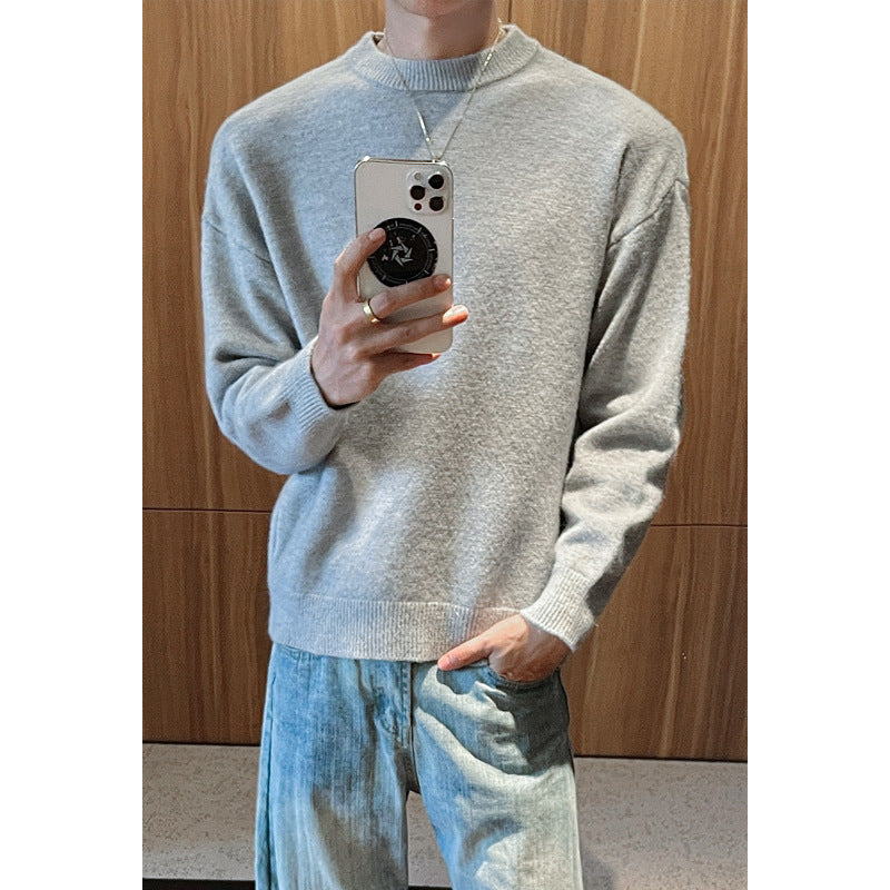 Herrenmode Rundhals Sweater Echo Archive