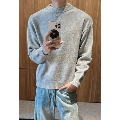Herrenmode Rundhals Sweater Echo Archive